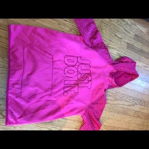 Nike therma fit hoodie. Fuschia/pink/purple